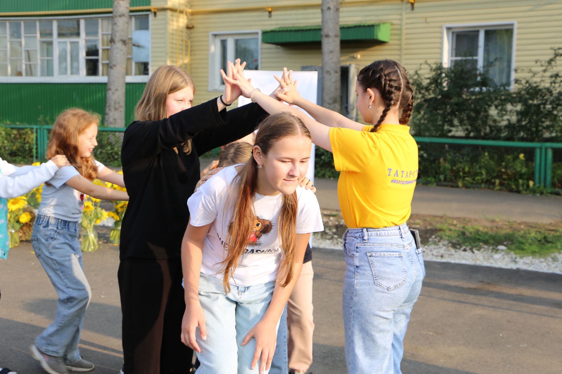 В Алексеевском прошел праздник двора «Яблочный спас»