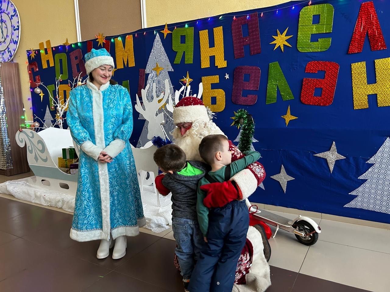 В преддверии нового года в Мокрых Курналях прошёл утренник «Весело встретим Новый Год»