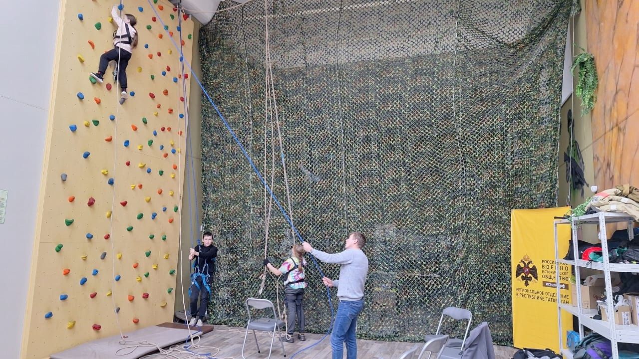 В Билярске проходят тренировочные занятия по спортивному туризму