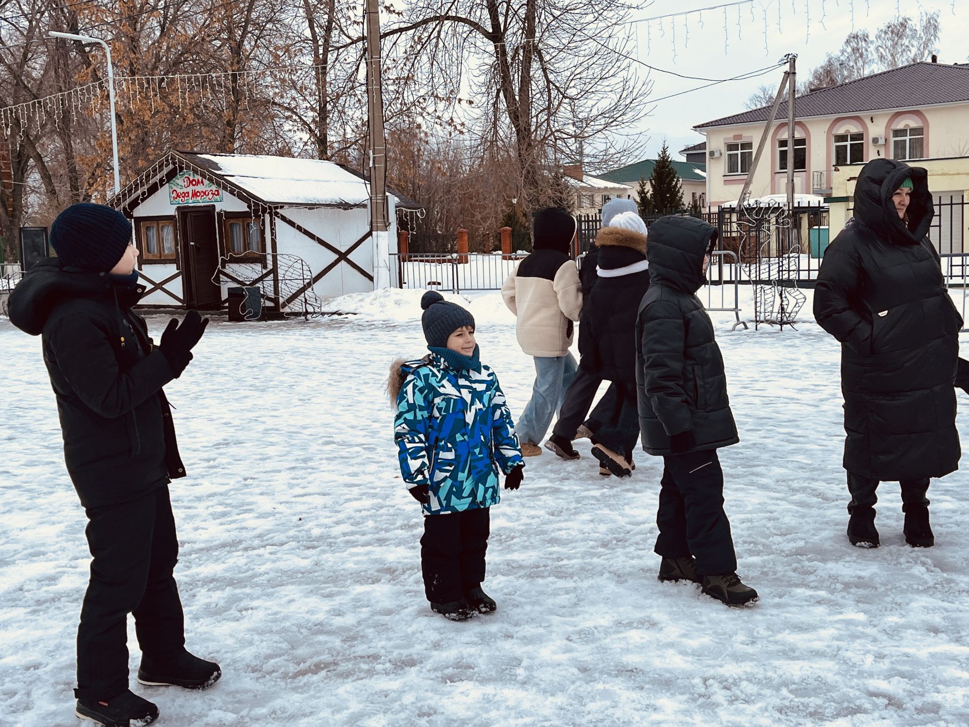 На Соборной площади прошли новогодние гуляния