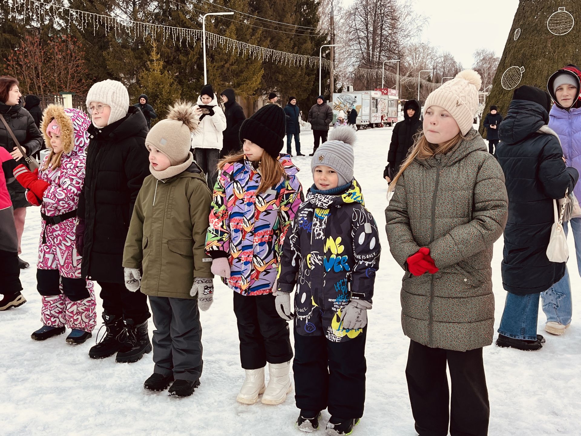На Соборной площади прошли новогодние гуляния