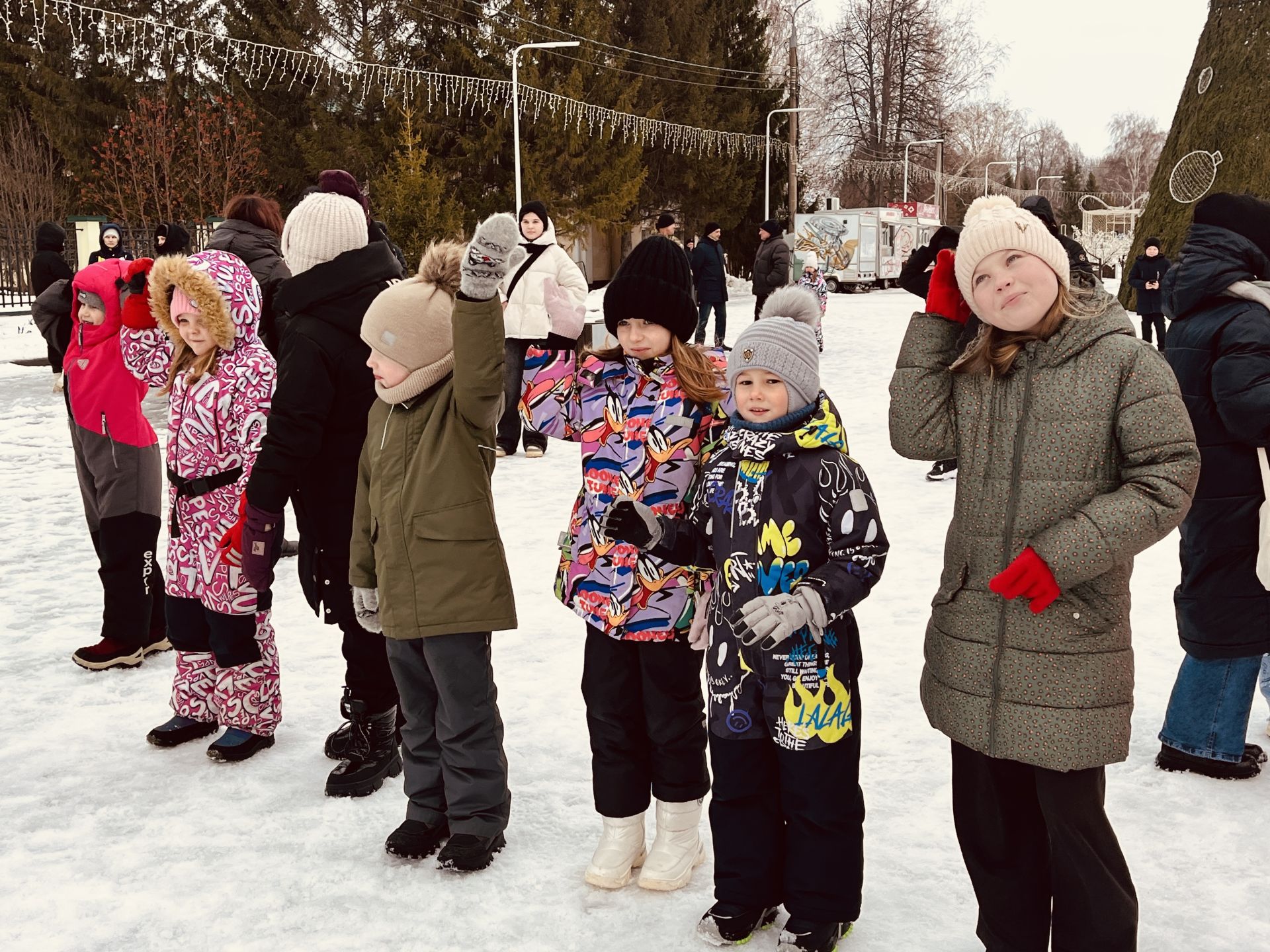 На Соборной площади прошли новогодние гуляния