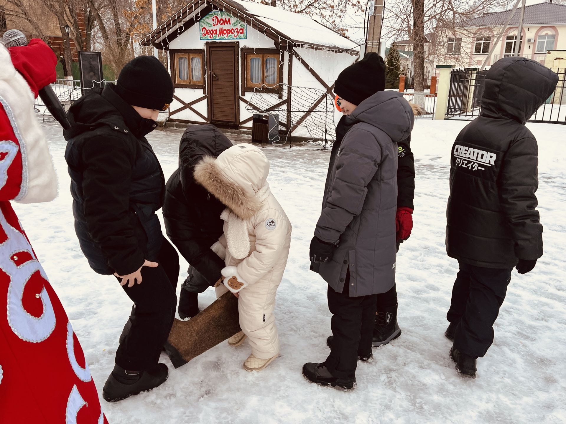 На Соборной площади прошли новогодние гуляния