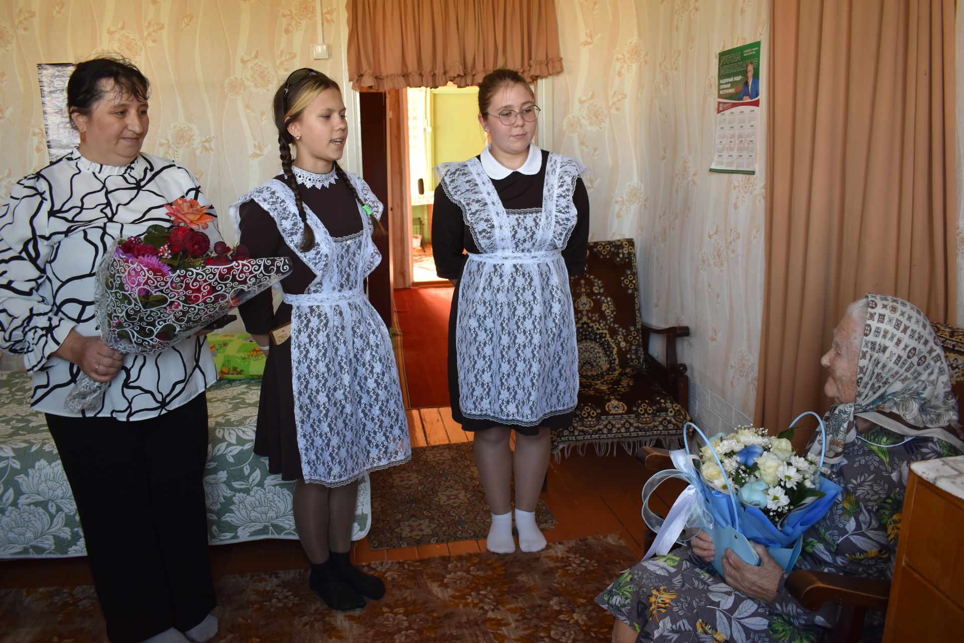 В День пожилых людей в Алексеевском районе чествовали долгожительниц