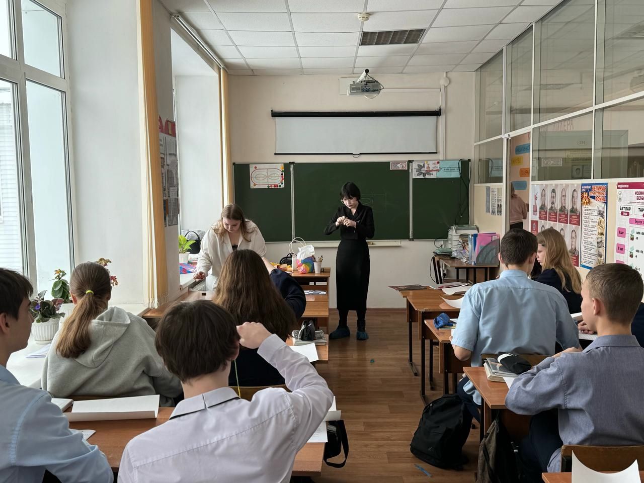 Профессиональные пробы: старшеклассники Алексеевского выбирают будущее