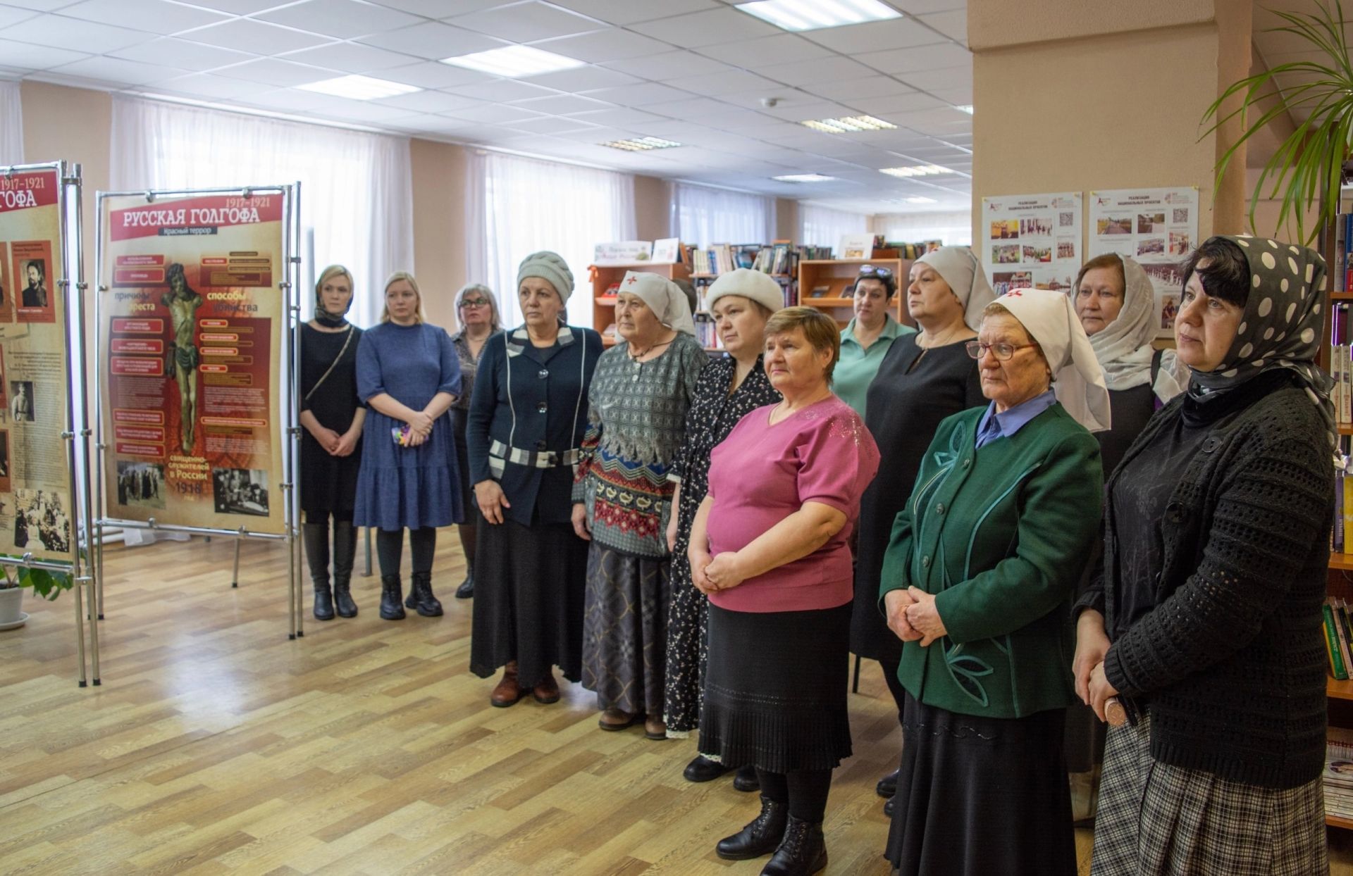 В Алексеевском открылась выставка «Русская Голгофа»