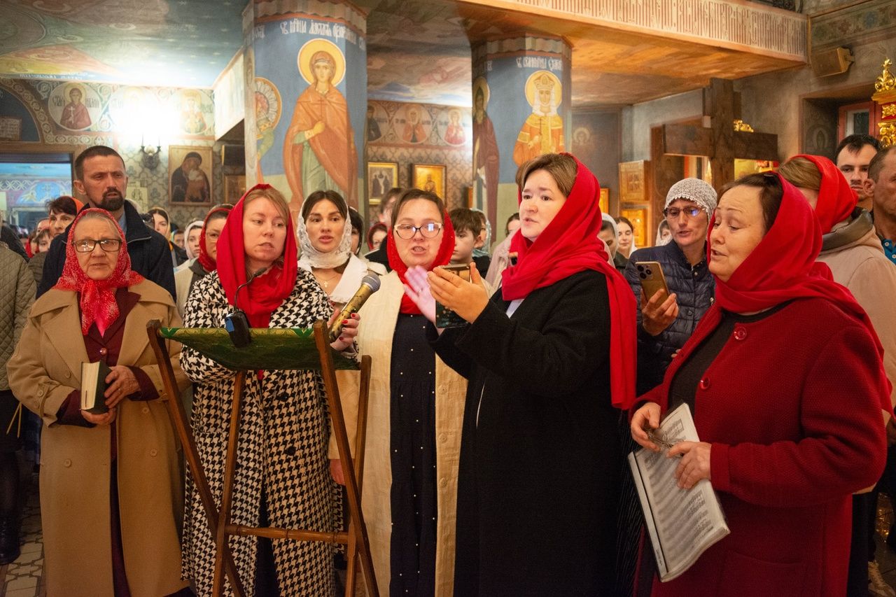 В Алексеевском районе встретили Пасху