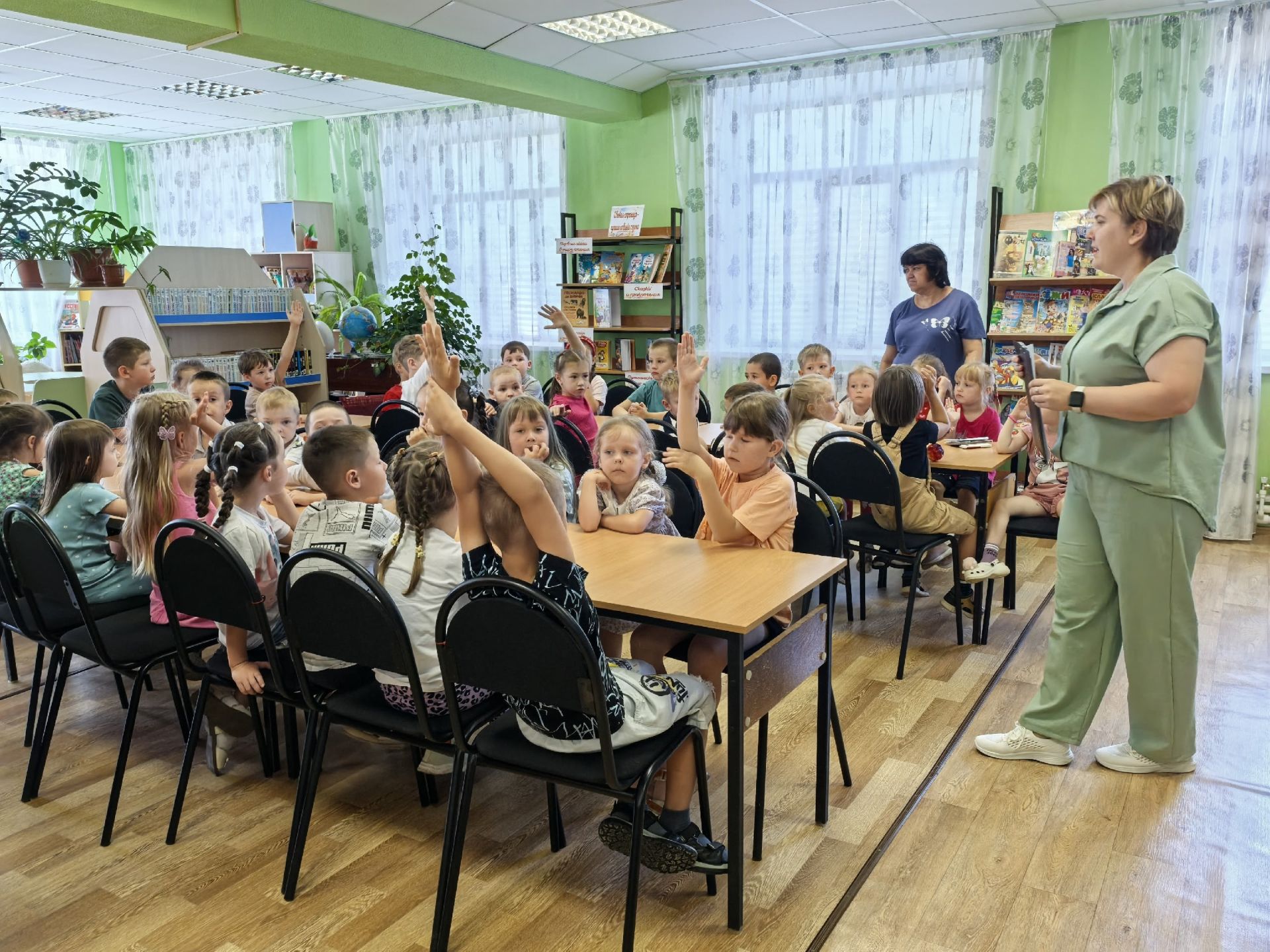 В Центральной детской библиотеке прошёл праздник загадок для малышей
