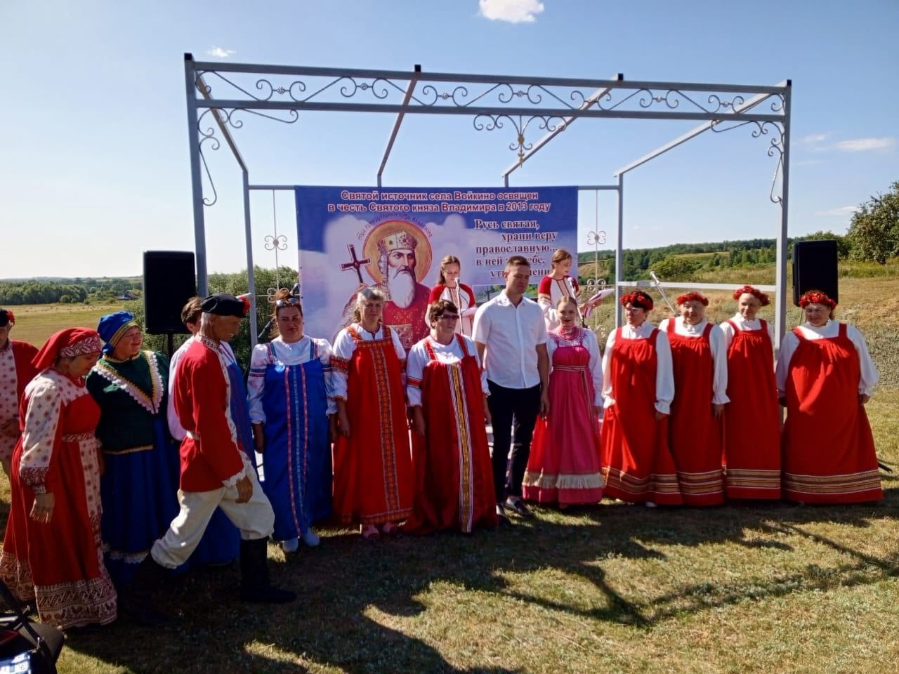 В селе Войкино прошли мероприятия ко Дню Крещения Руси
