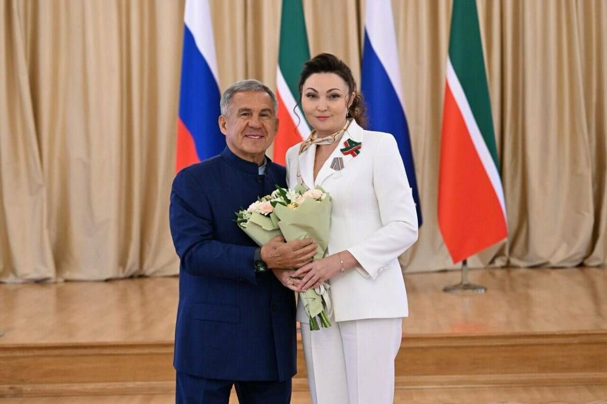 Дина Газалиева награждена медалью «За доблестный труд»