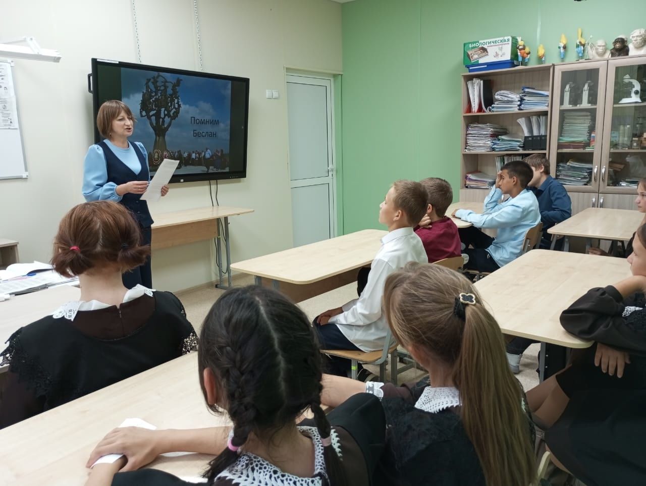В школах Алексеевского прошли мероприятия ко Дню солидарности в борьбе с терроризмом