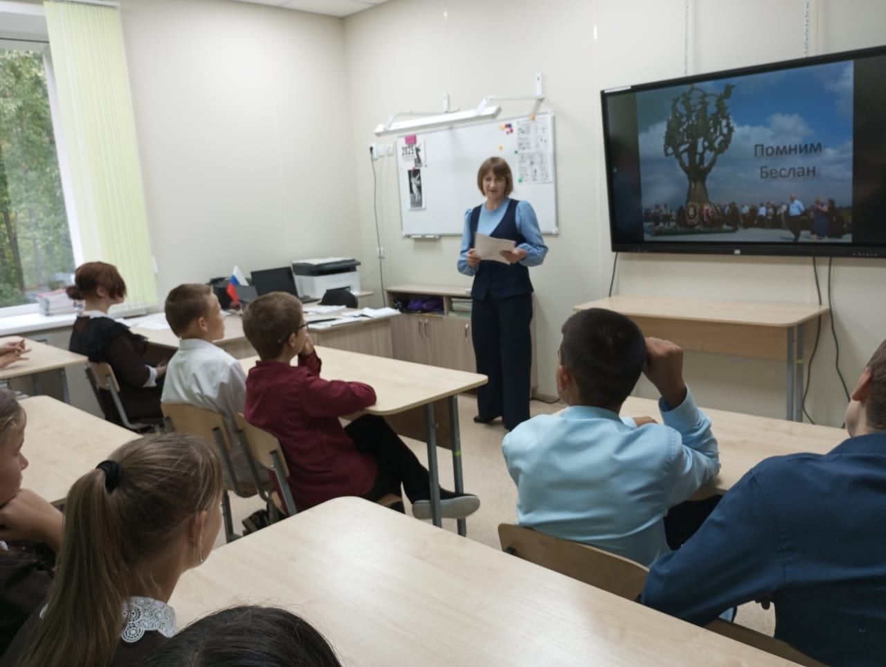 В школах Алексеевского прошли мероприятия ко Дню солидарности в борьбе с терроризмом