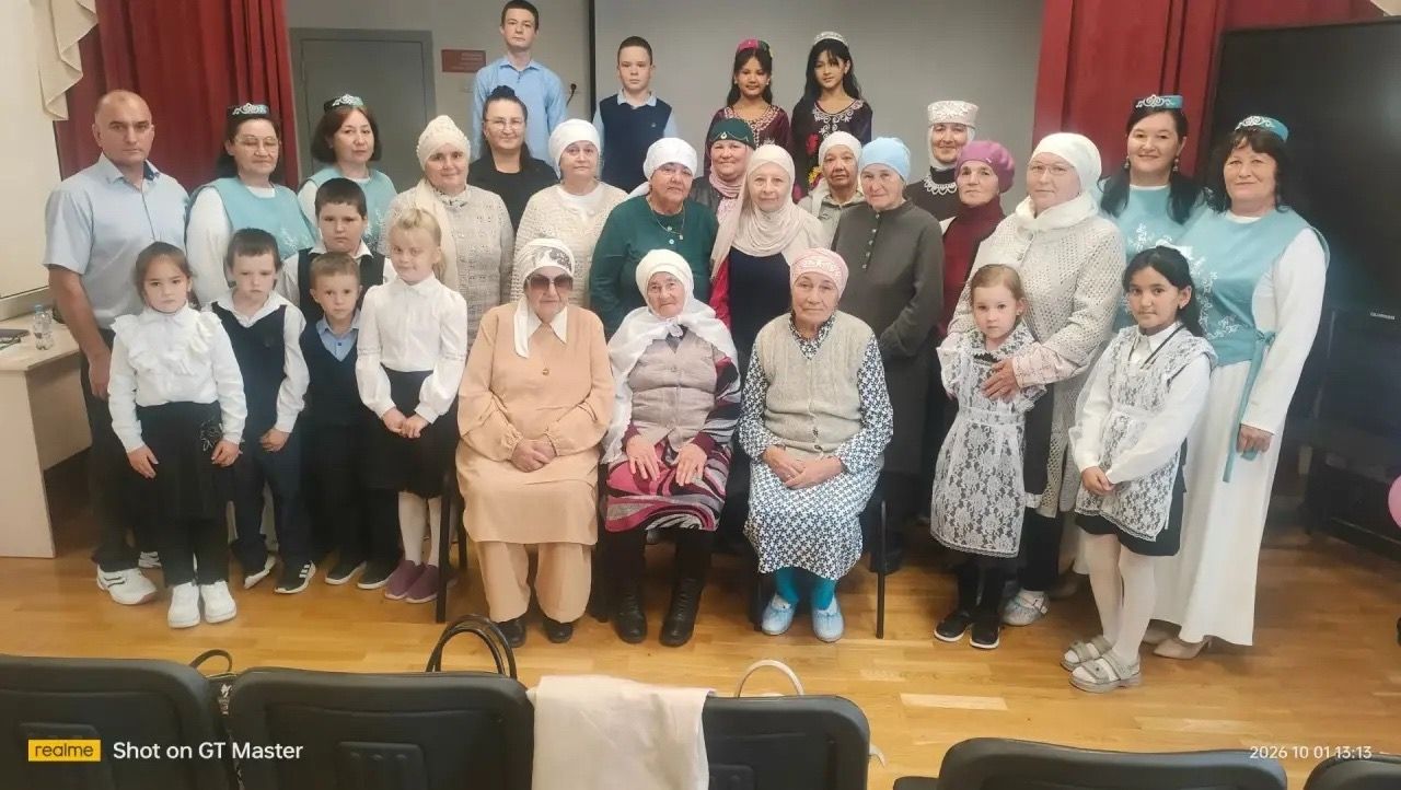 Школьный концерт ко Дню мудрости прошёл в Больших Тиганах
