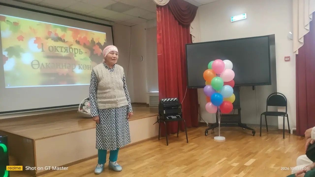 Школьный концерт ко Дню мудрости прошёл в Больших Тиганах