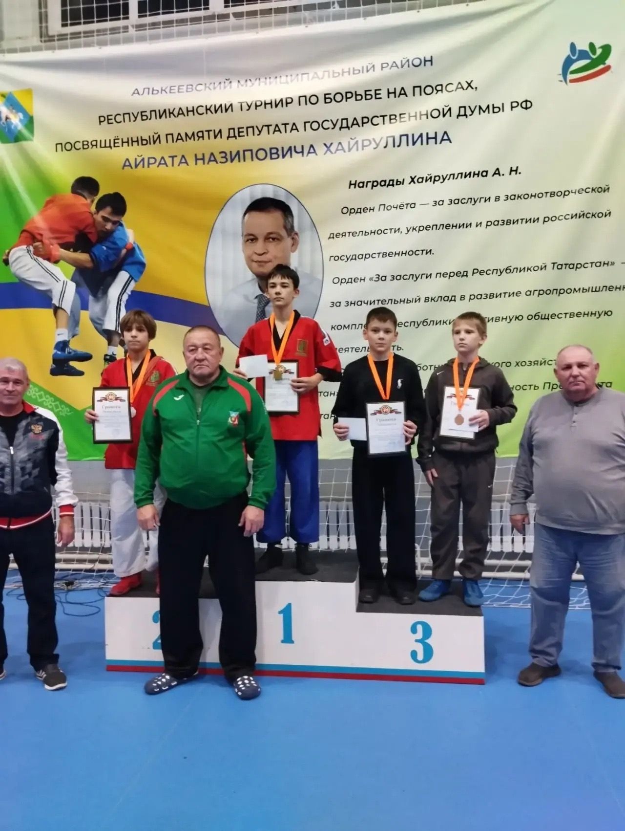 Алексеевские спортсмены доказали своё превосходство на ковре