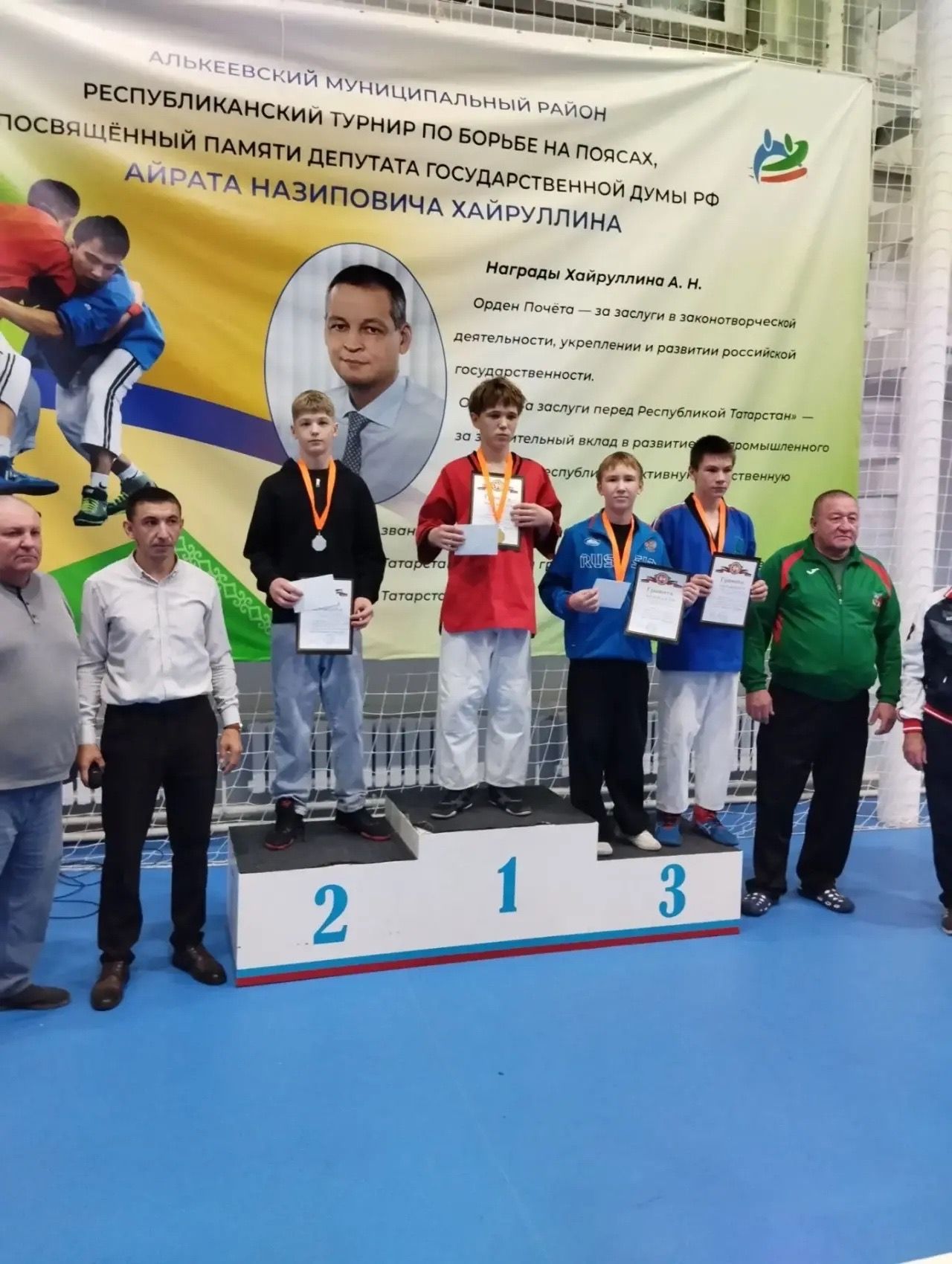 Алексеевские спортсмены доказали своё превосходство на ковре