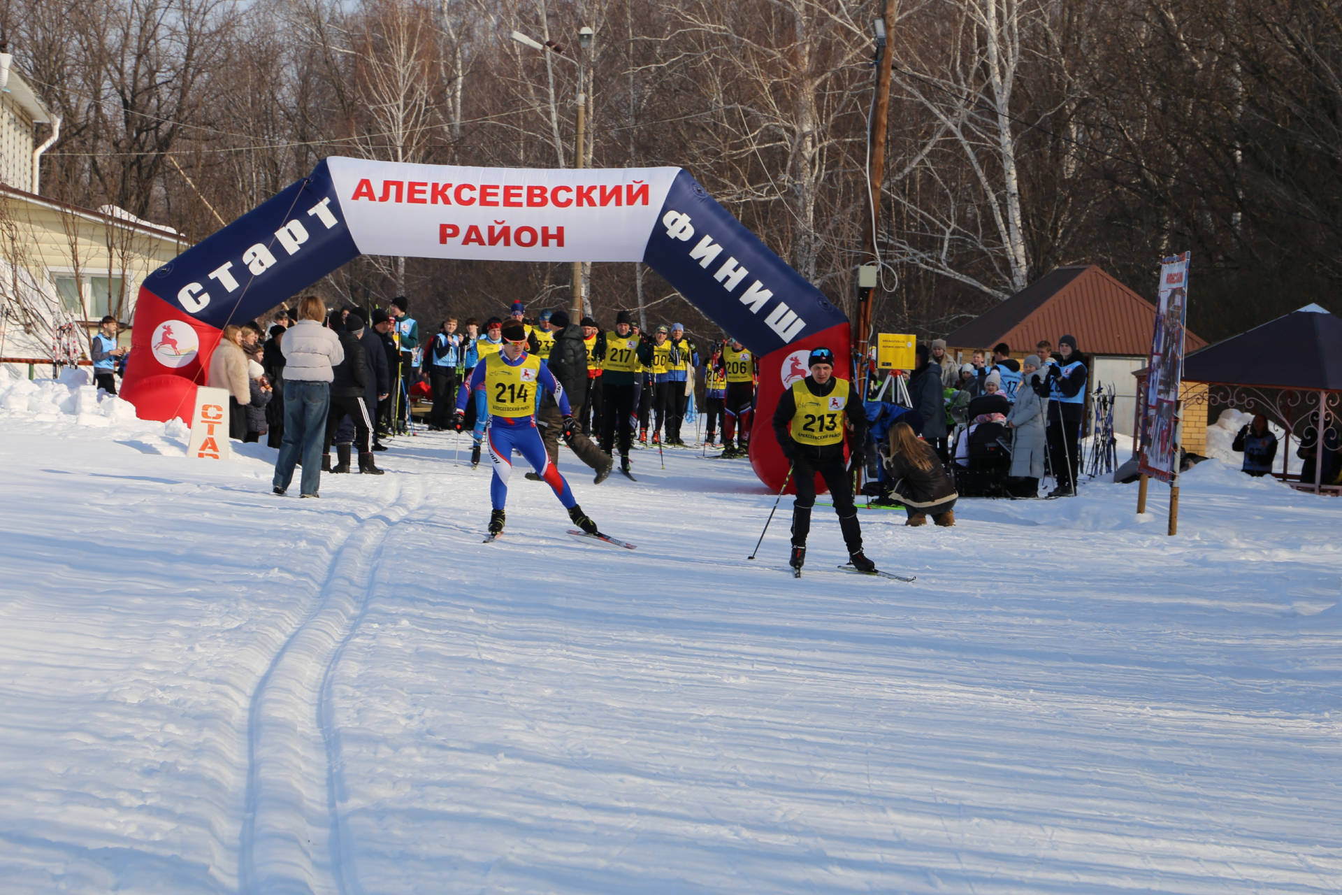Лыжная гонка памяти героя прошла в Алексеевском