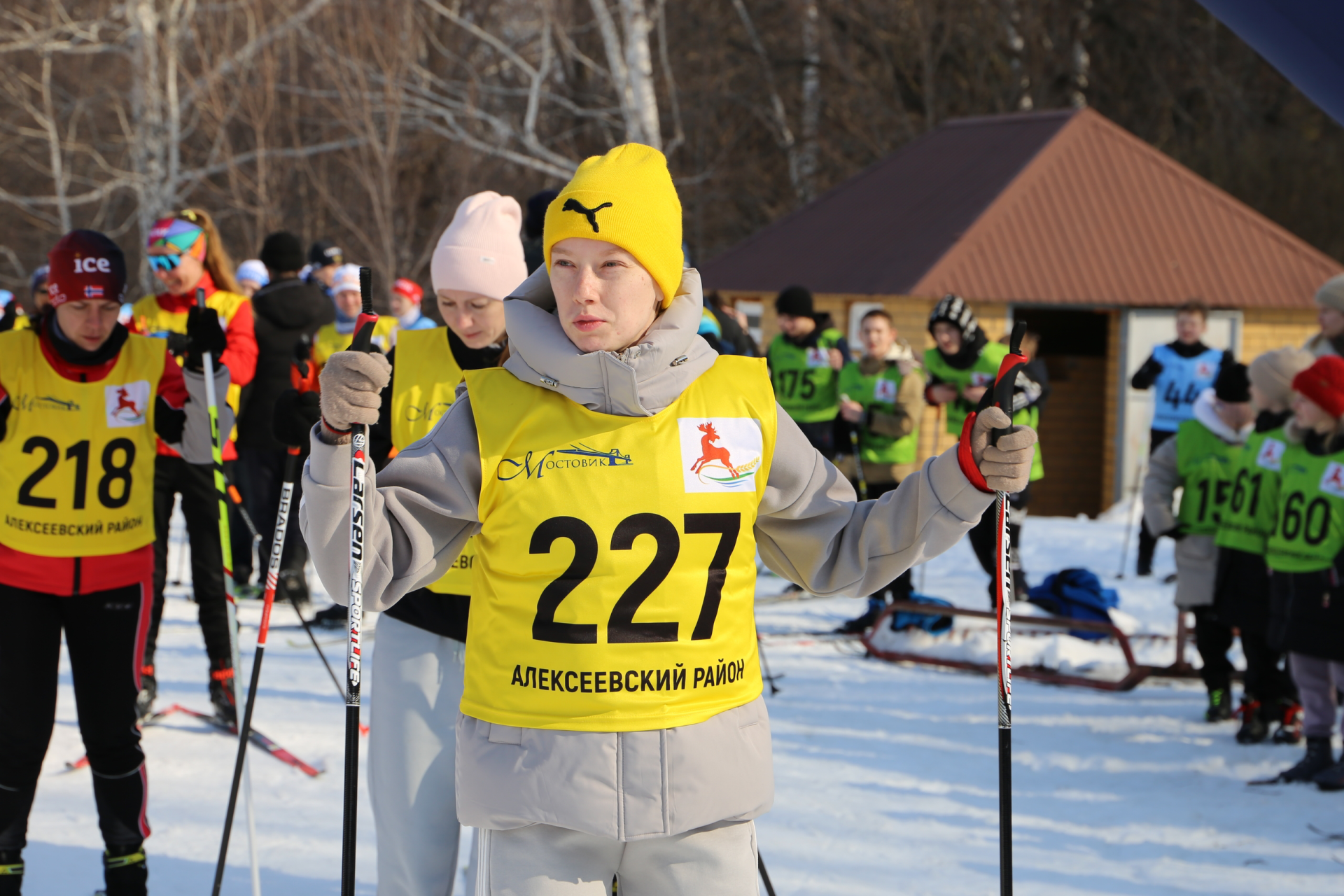 Лыжная гонка памяти героя прошла в Алексеевском