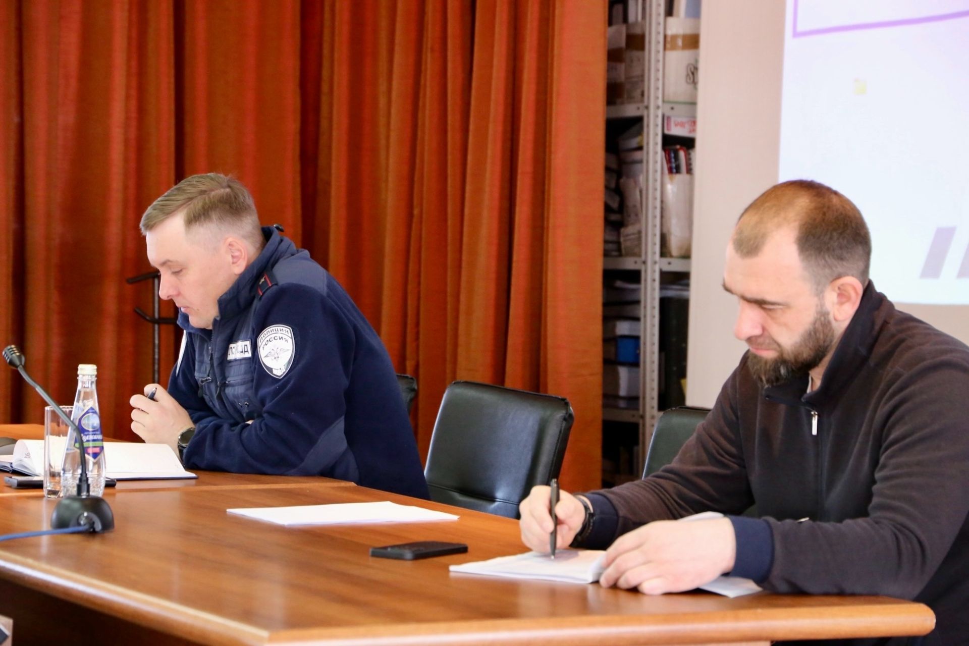 Что обсудили на совещании с начальником Госавтоинспекции Алексеевского района