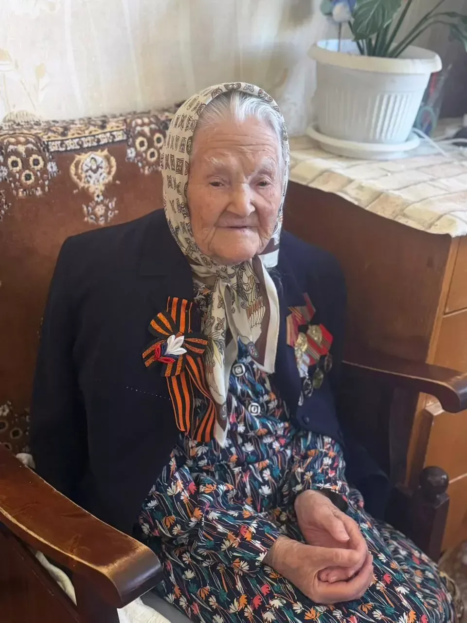 Ветеранов и детей войны поздравили с Днем Победы в Ерыклинском поселении