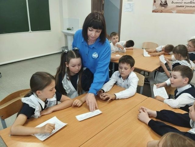 Школьникам Алексеевского напомнили о важности соблюдения ПДД