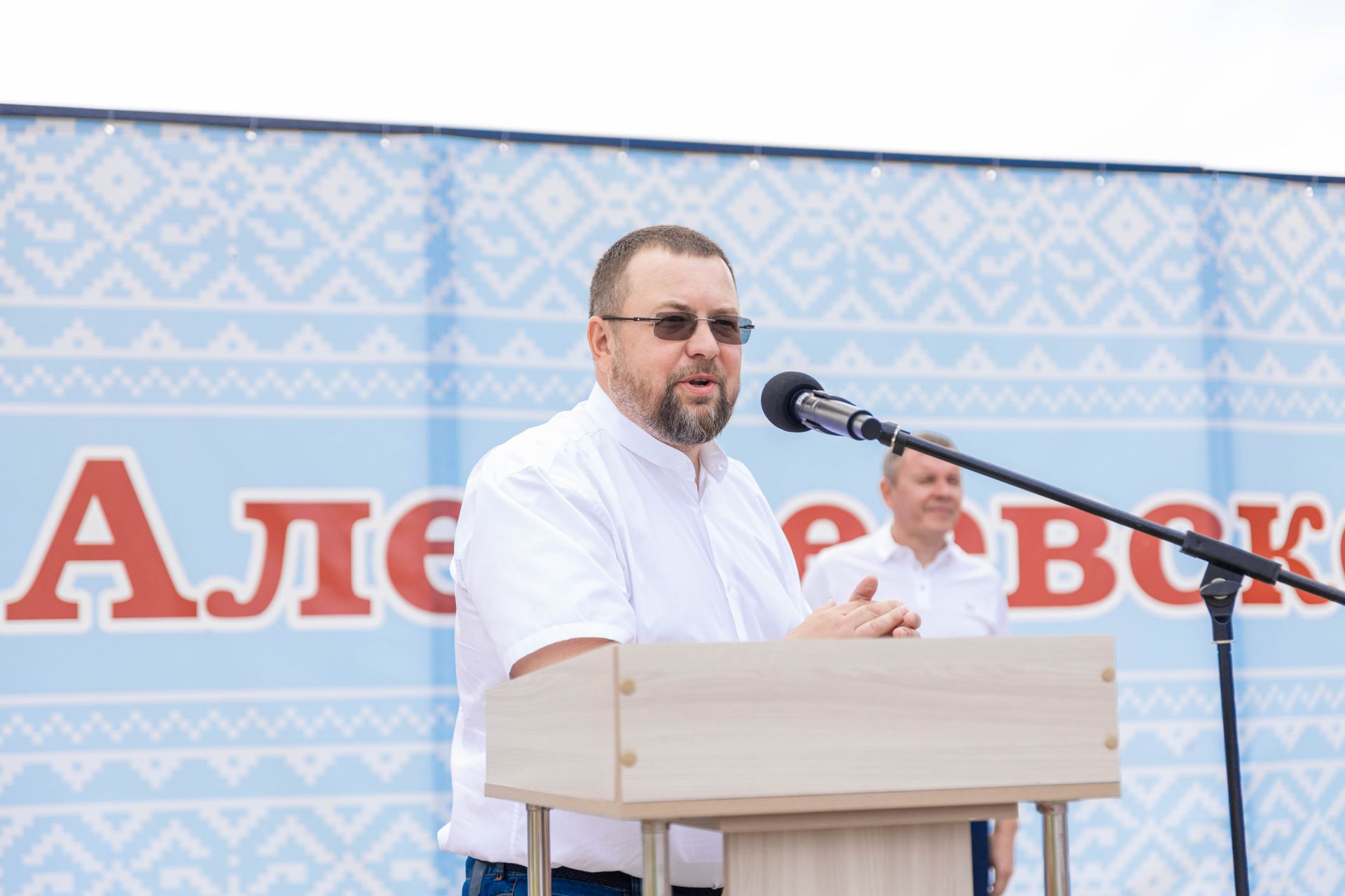 В Алексеевском районе торжественно отметили День России