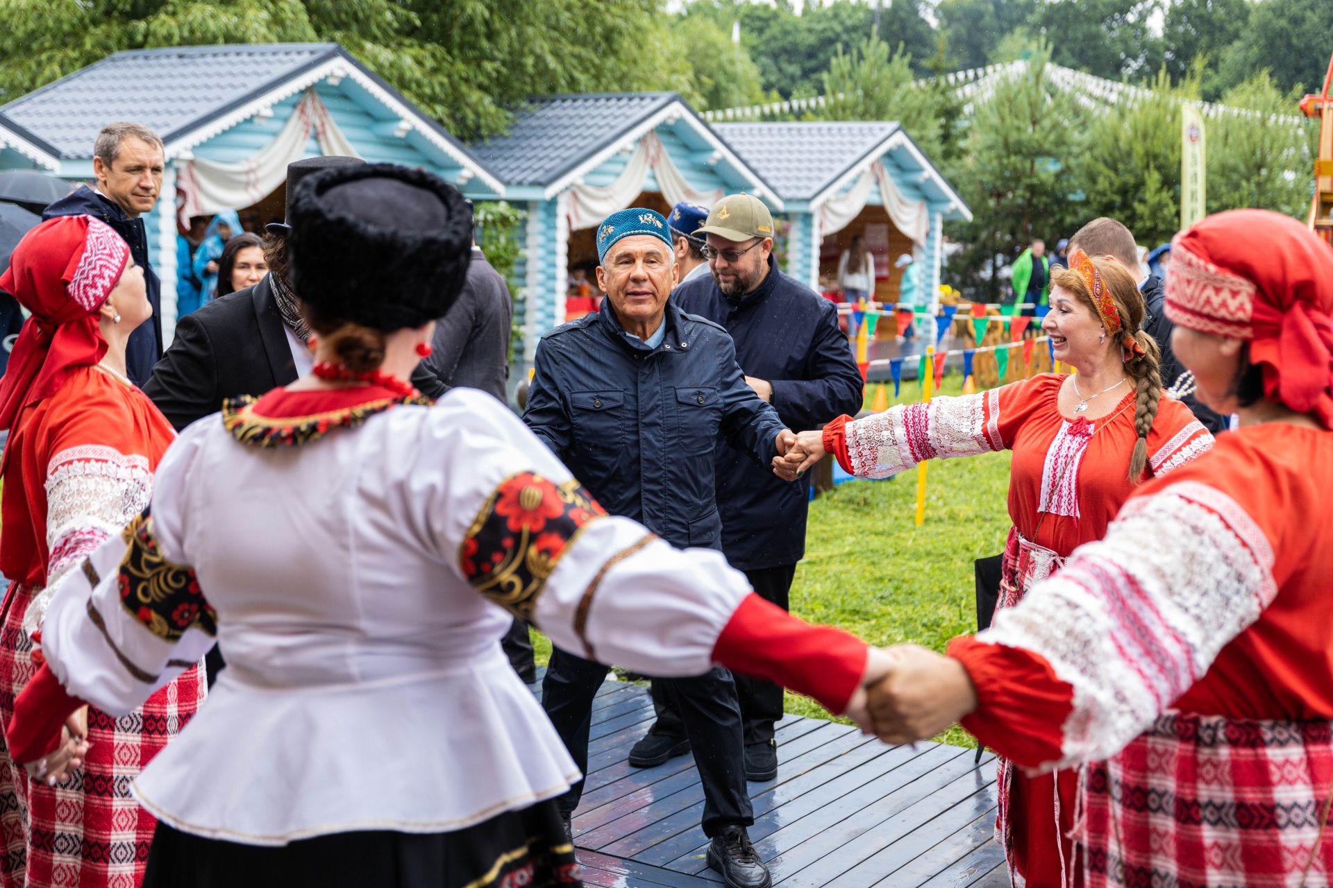 Алексеевский район представил сказочное подворье на Казанском Сабантуе