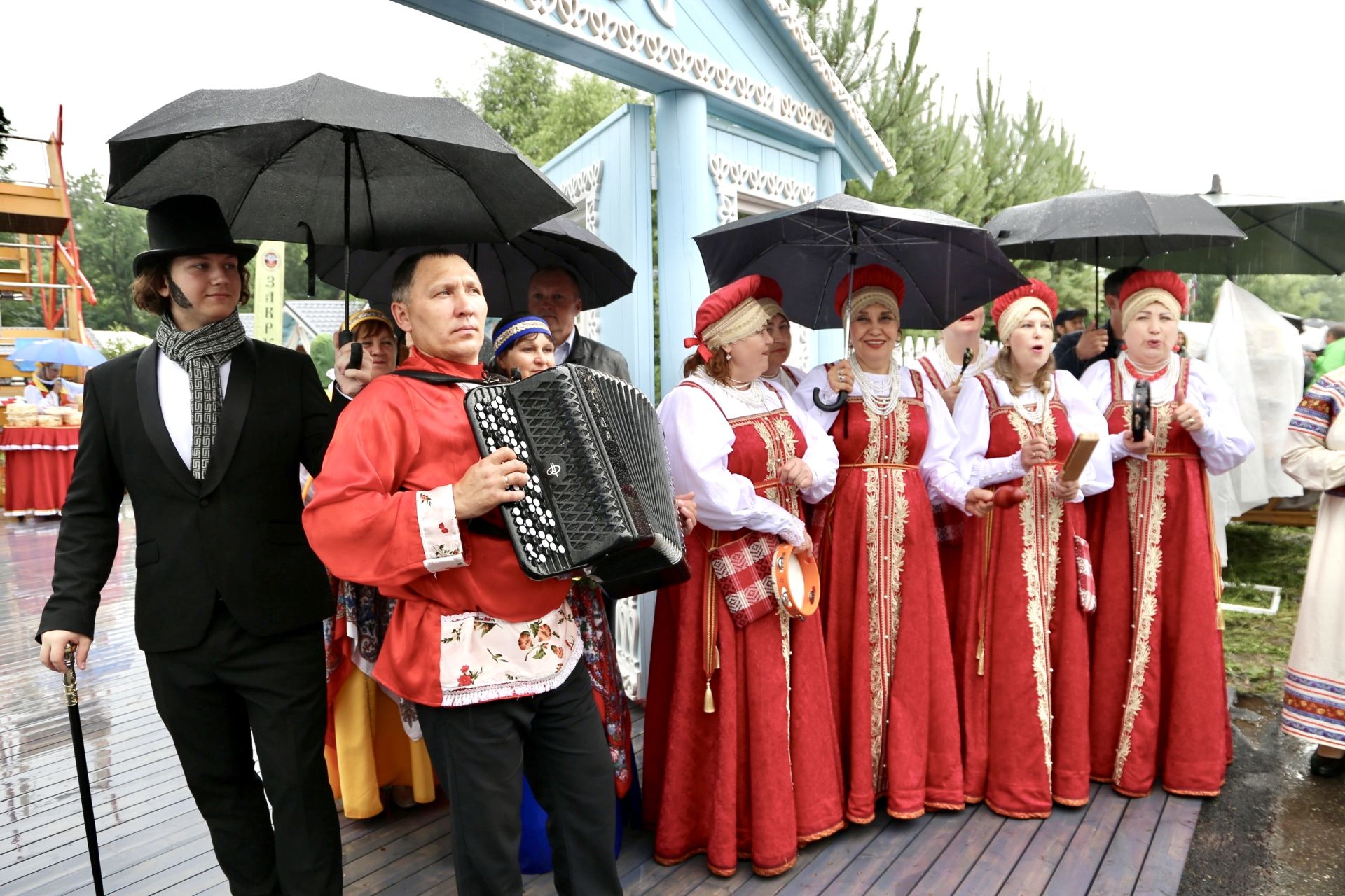 Алексеевский район представил сказочное подворье на Казанском Сабантуе