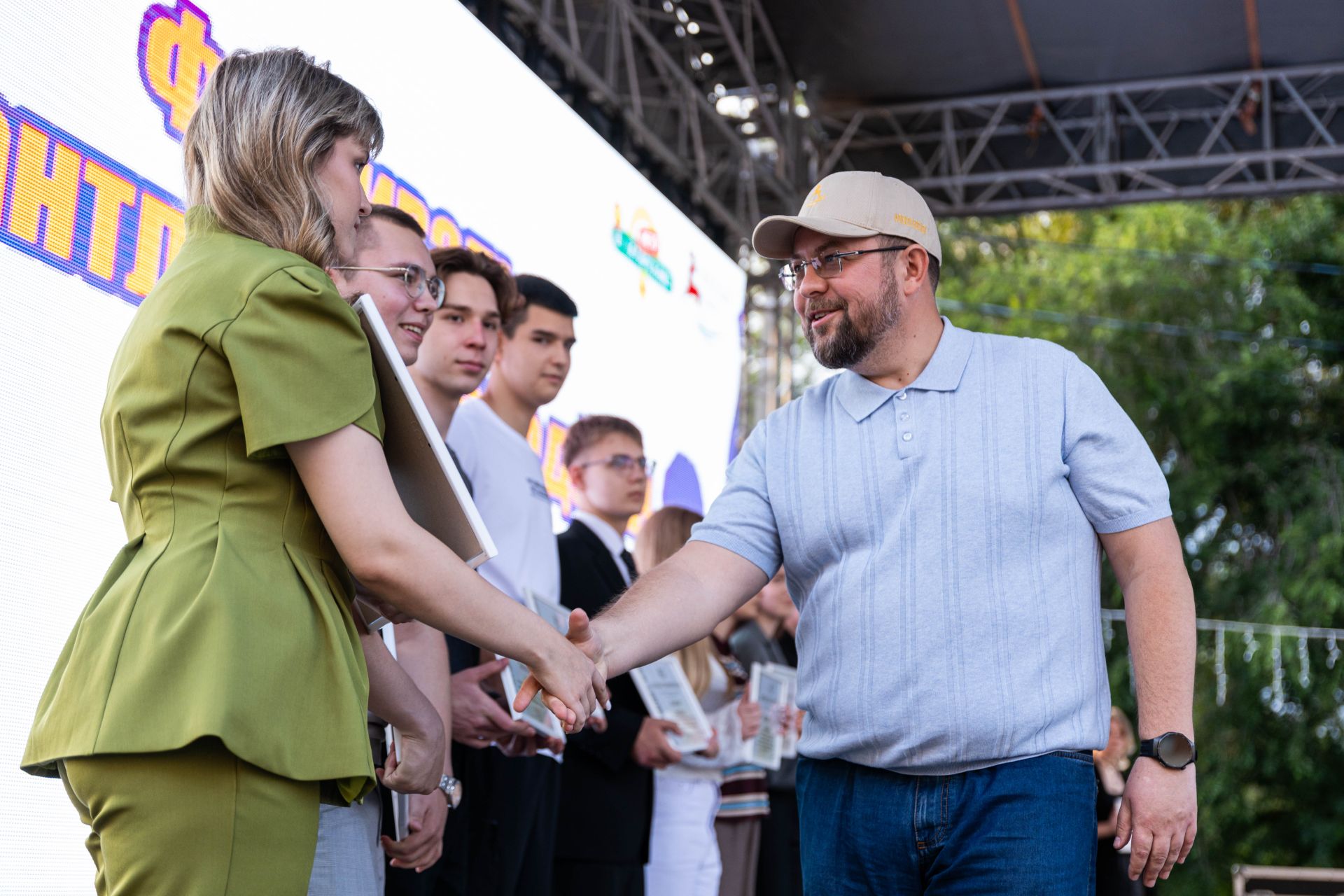 В Алексеевском чествовали талантливую молодежь района