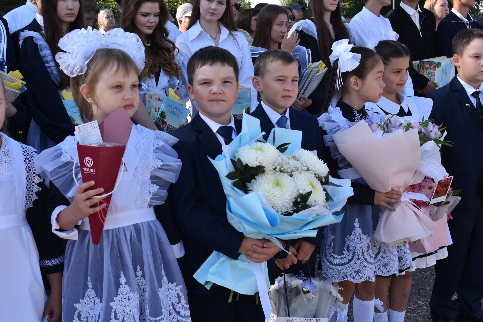 В Алексеевской школе №1 прозвенел первый звонок