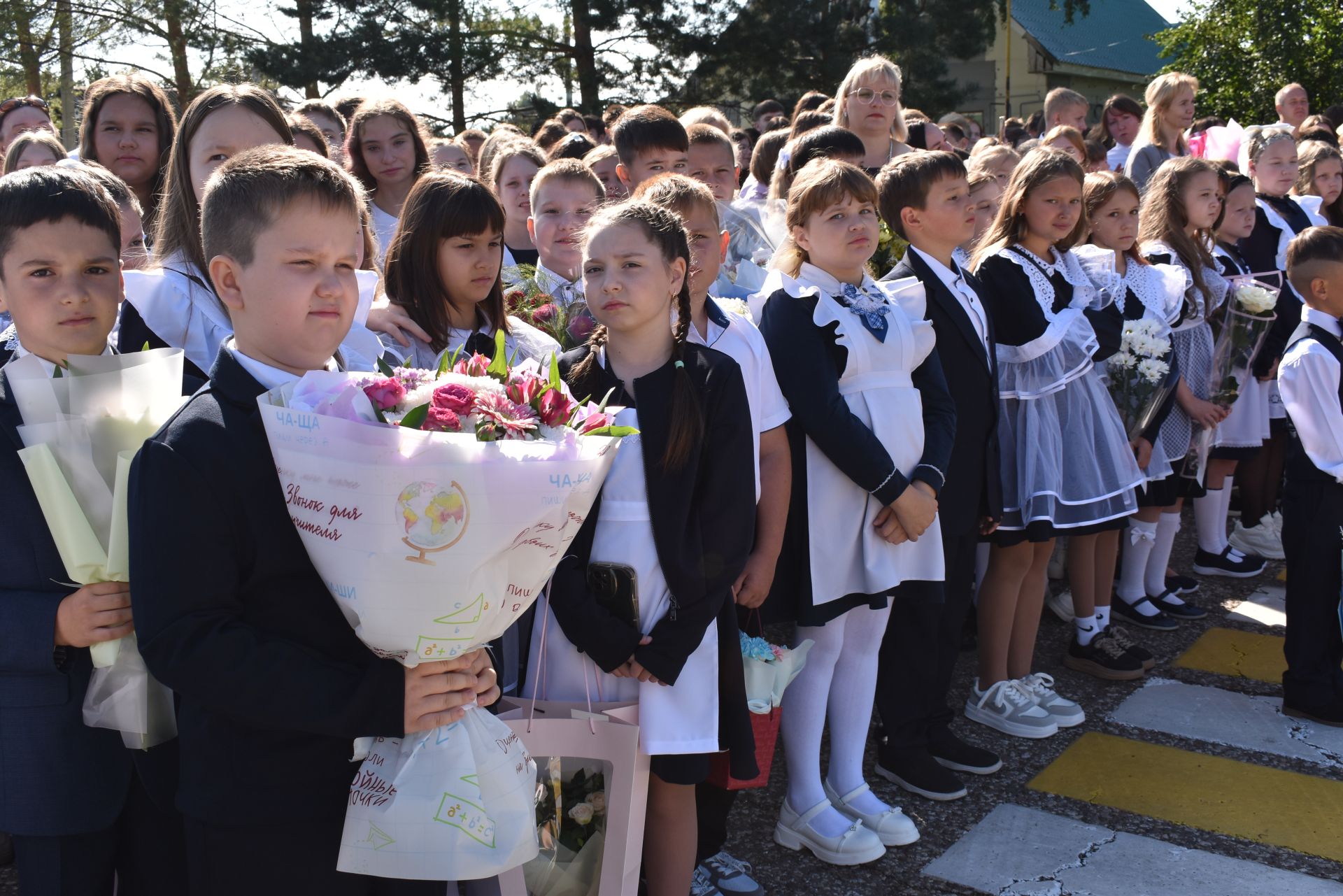 В Алексеевской школе №1 прозвенел первый звонок
