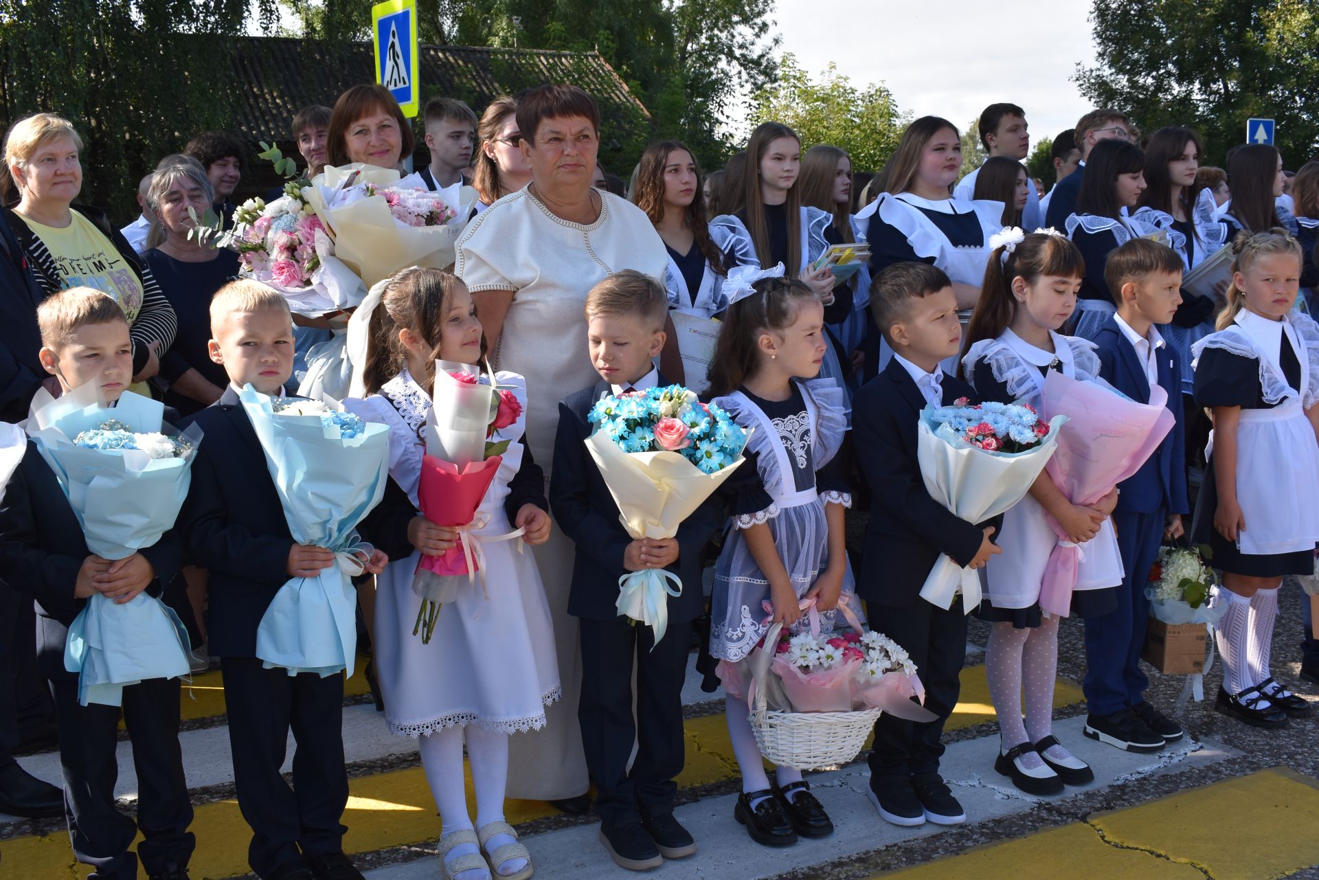 В Алексеевской школе №1 прозвенел первый звонок