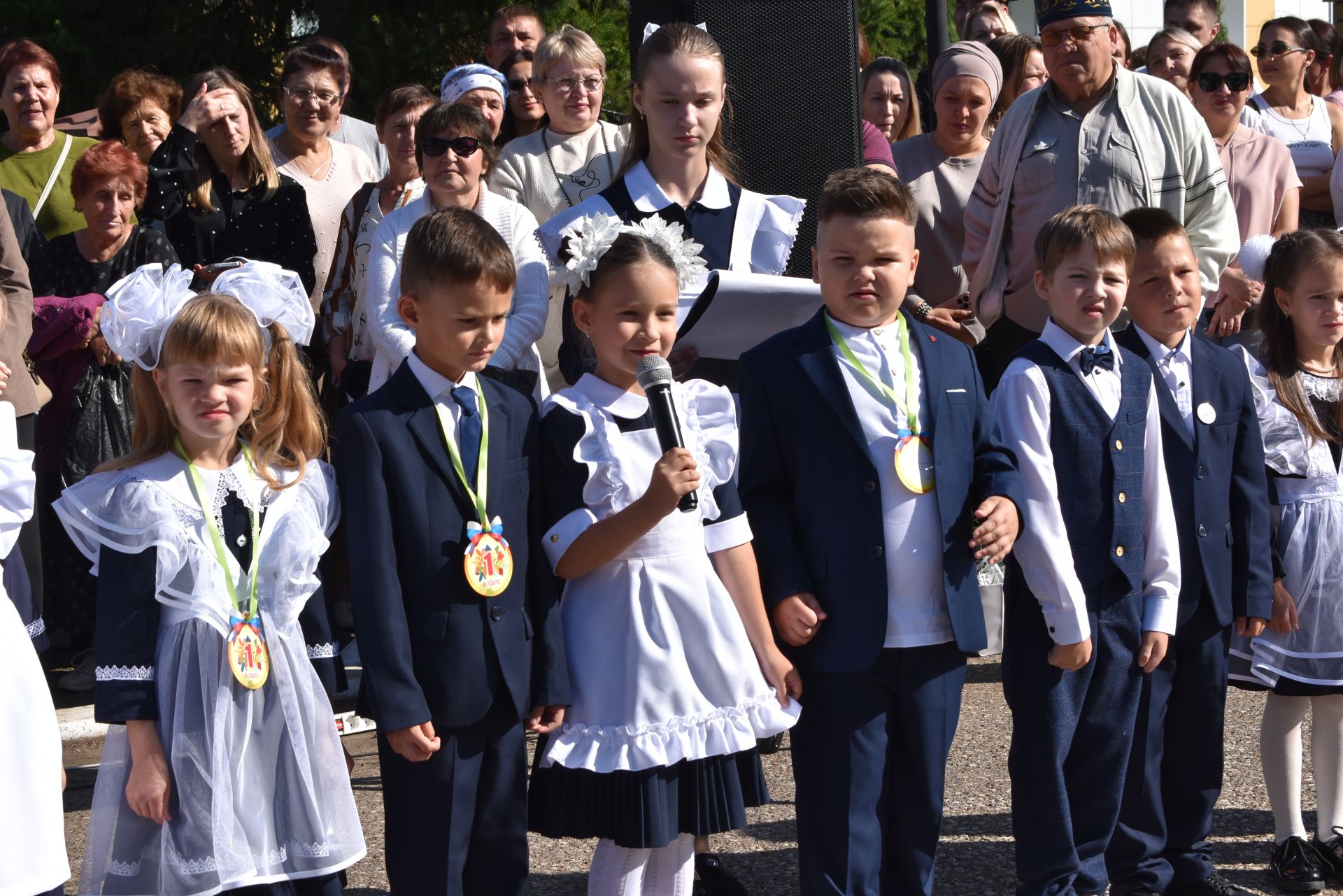 В Алексеевской школе №1 прозвенел первый звонок