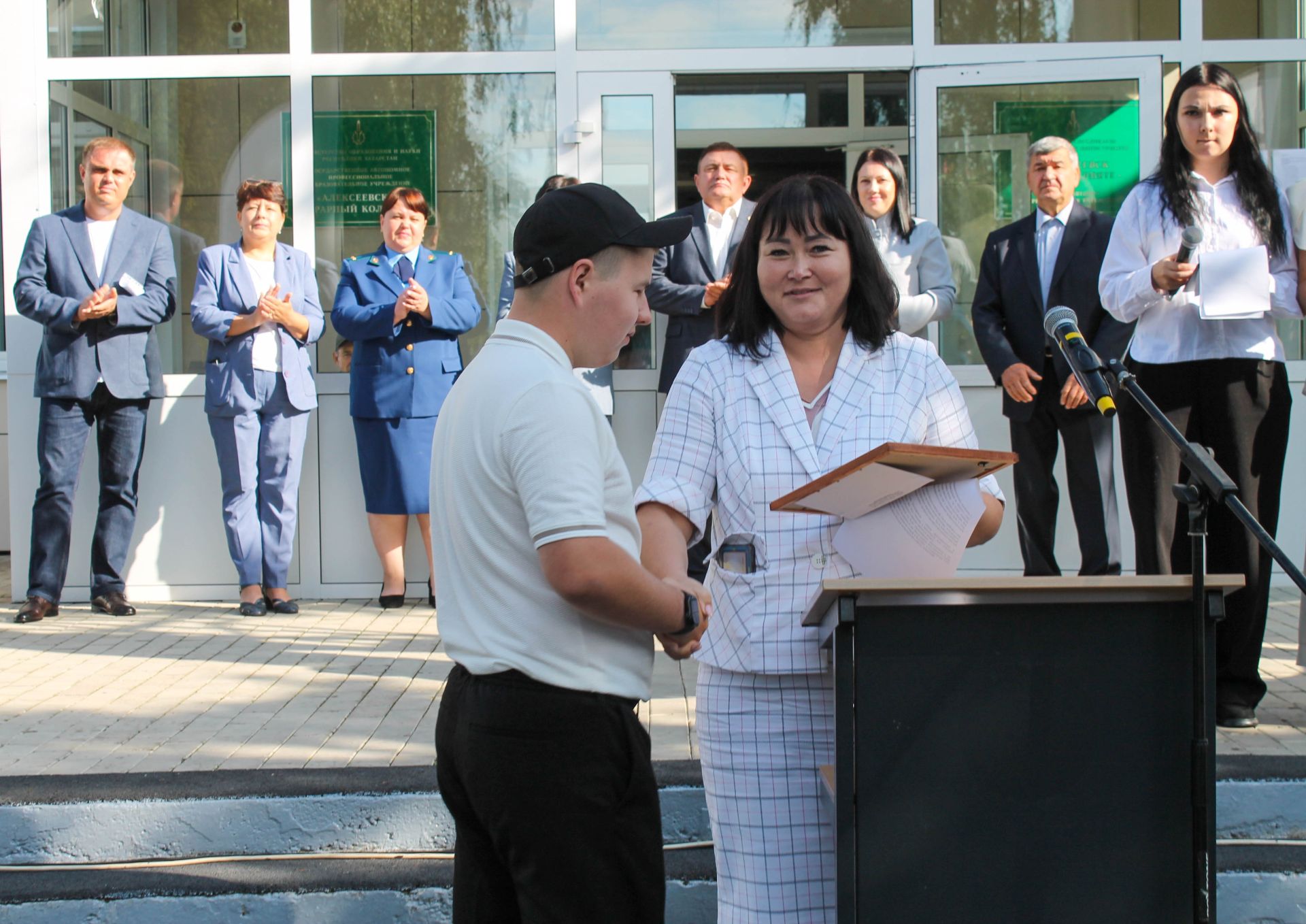 В Алексеевском аграрном колледже отметили День знаний