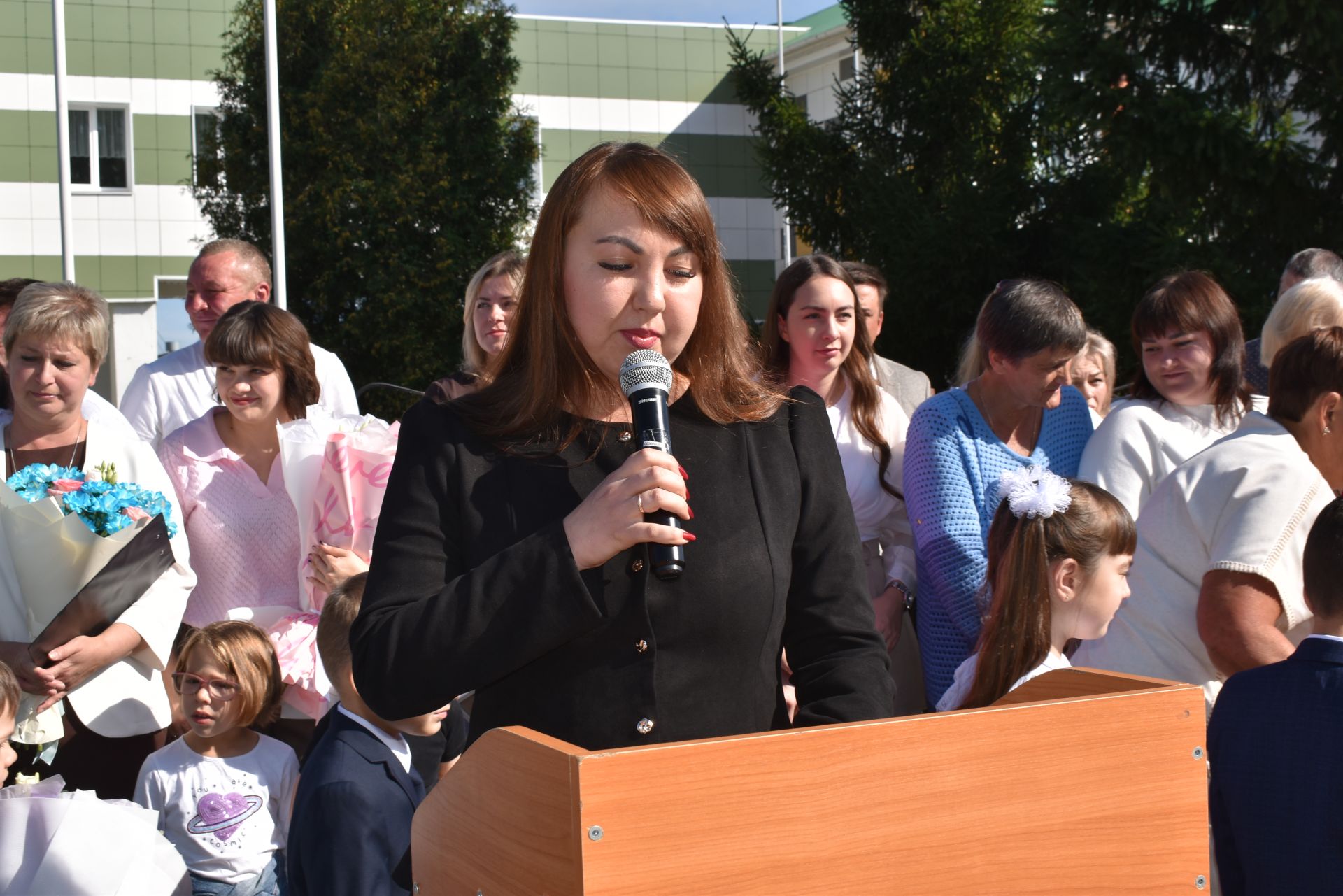 В Алексеевской школе №1 прозвенел первый звонок