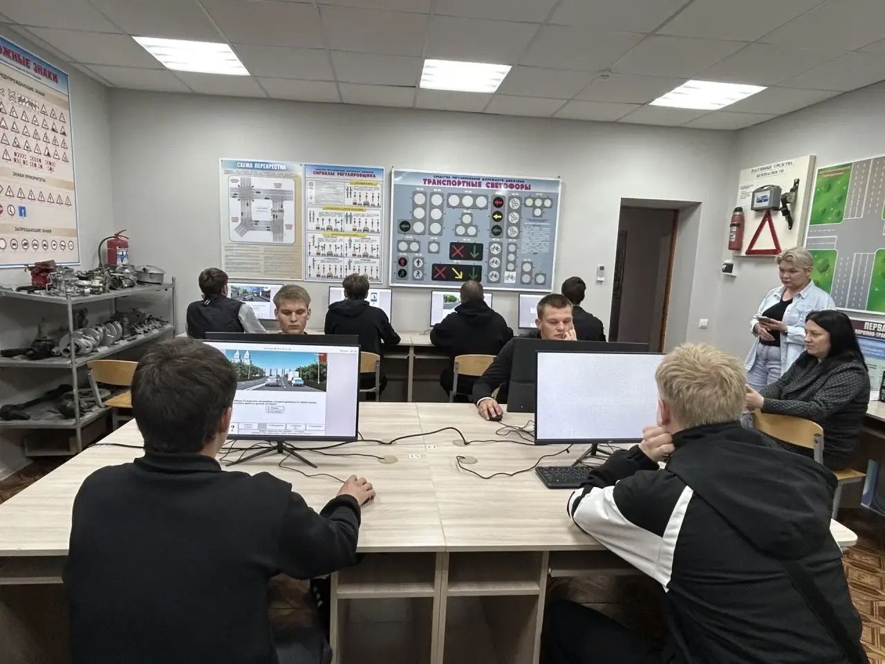 Студенты Аграрного колледжа соревновались в водительском мастерстве