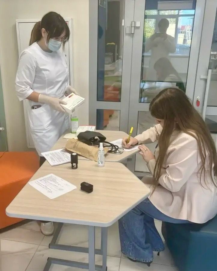 За два дня голосования 301 житель района привился от гриппа