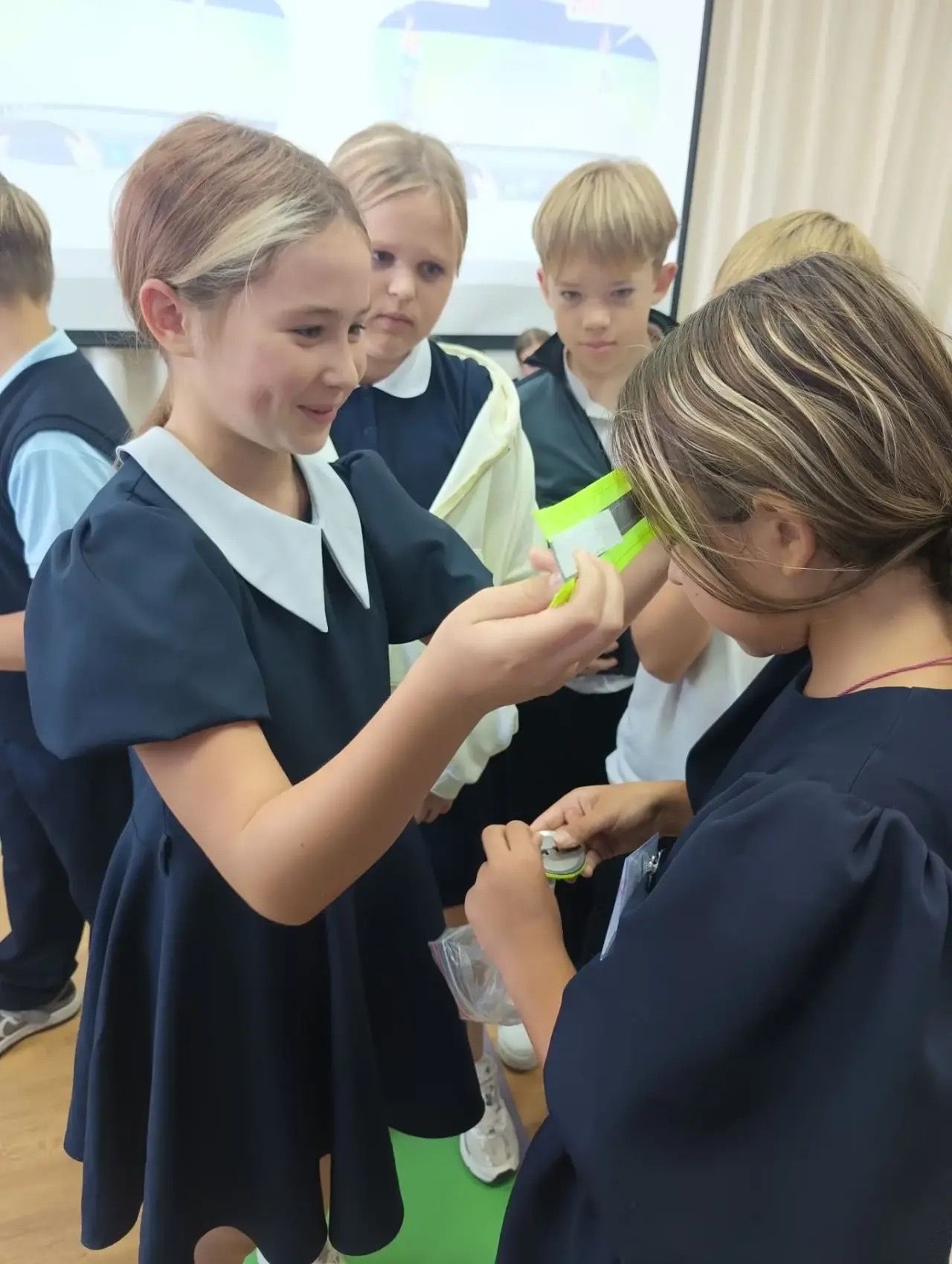 Школьники Алексеевского района проверили знания ПДД в игровом формате
