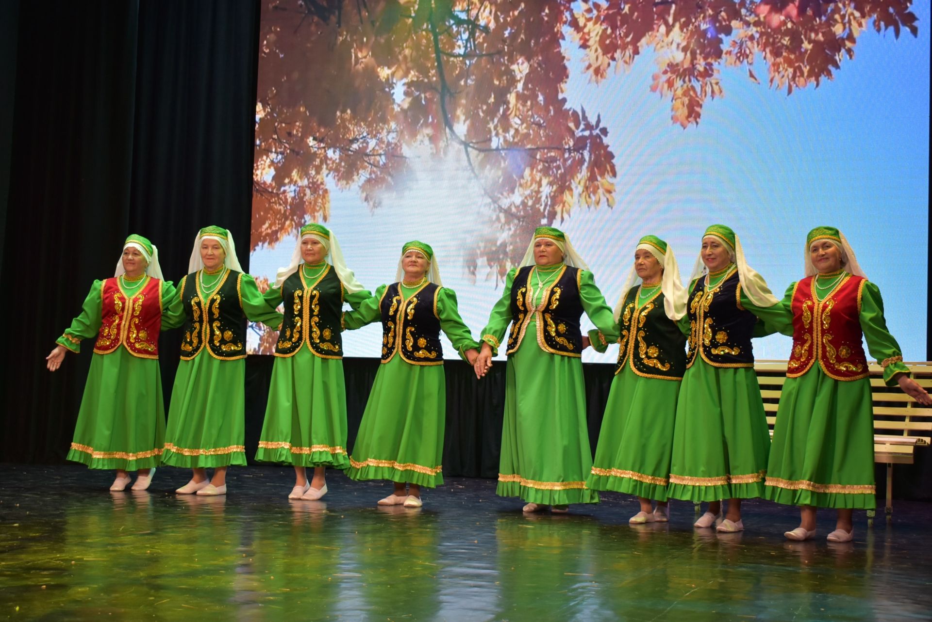 В районном Доме культуры состоялся праздничный концерт, посвященный Дню пожилых людей