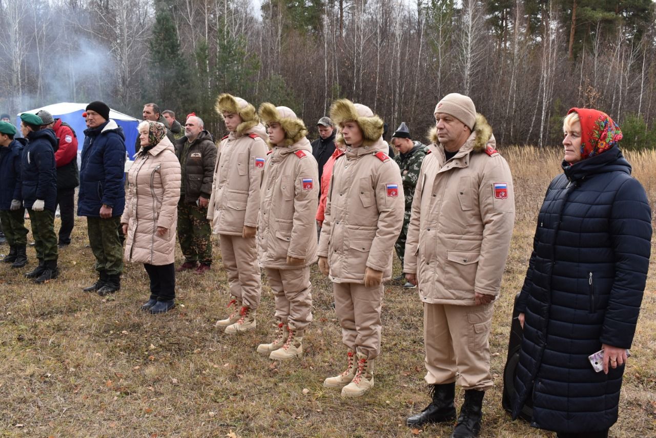 В Алексеевском районе захоронили останки шести жертв Гражданской войны