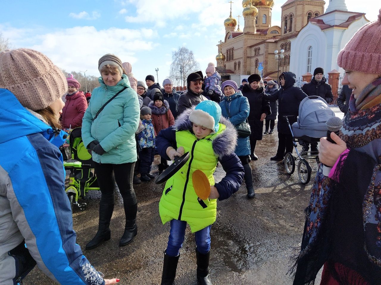 В Алексеевском районе прошли Масленичные гуляния