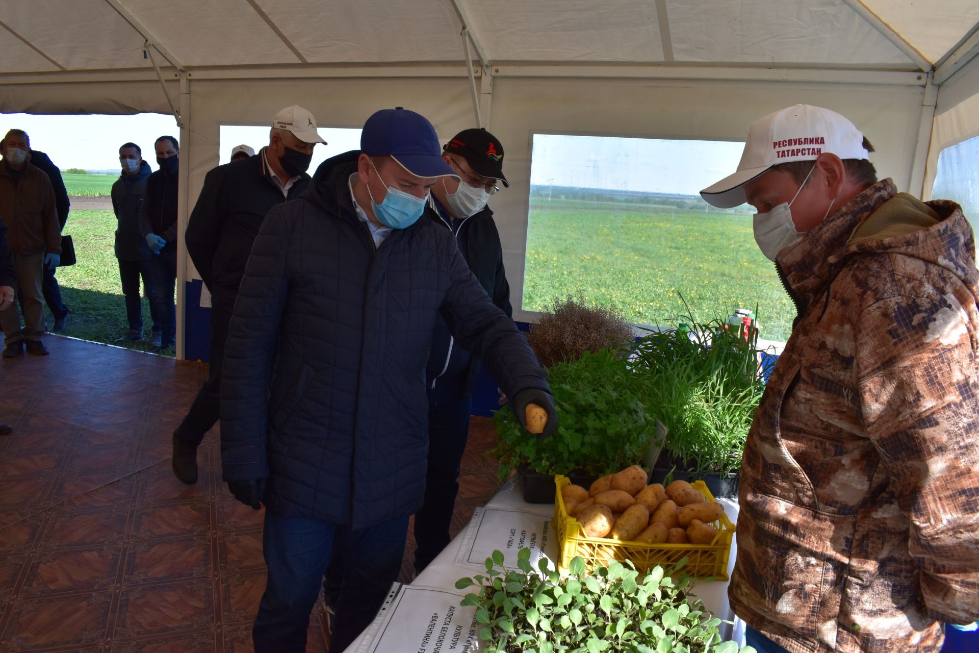 Алексеевский район посетил заместитель Премьер-министра РТ - министр сельского хозяйства и продовольствия РТ Марат Зяббаров