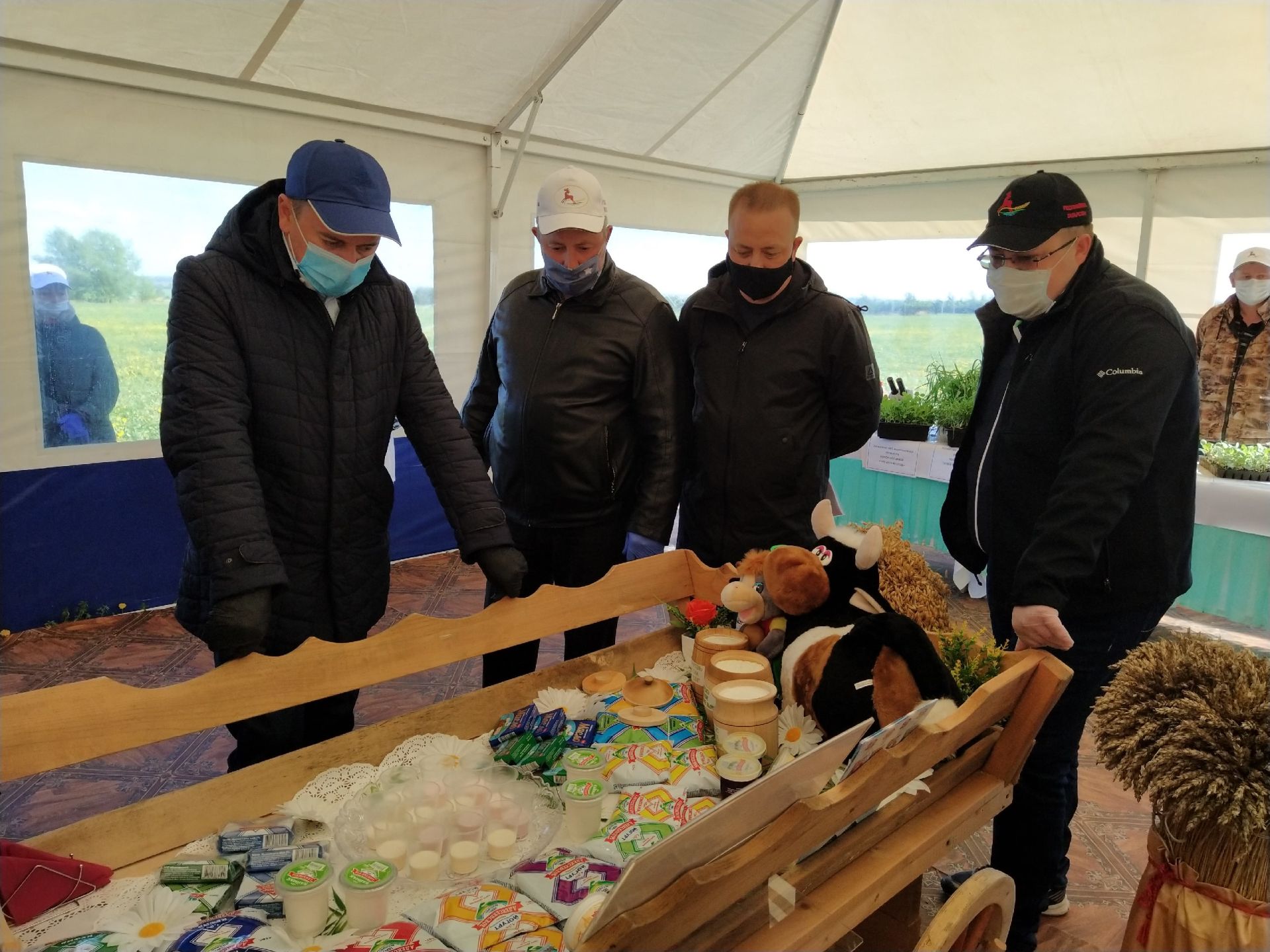Алексеевский район посетил заместитель Премьер-министра РТ - министр сельского хозяйства и продовольствия РТ Марат Зяббаров