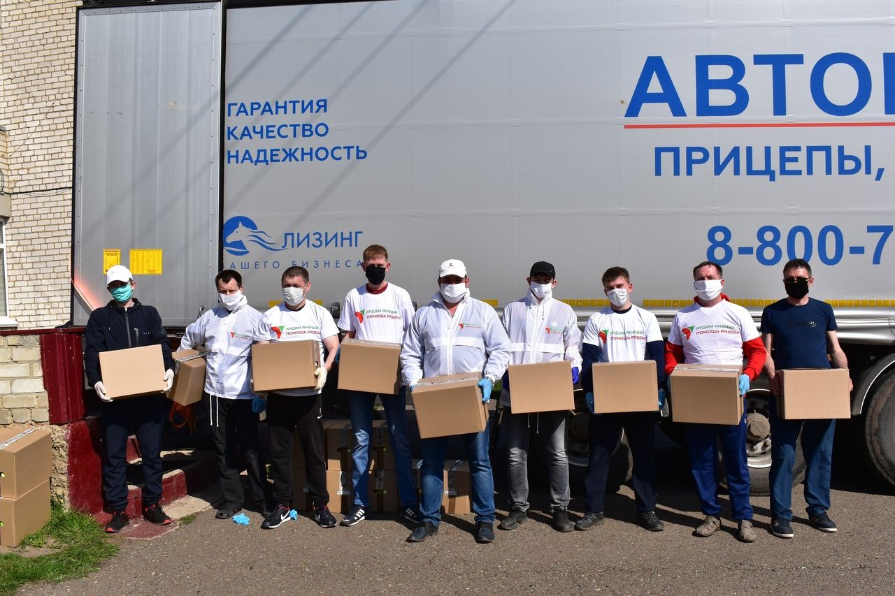 559 алексеевцев получили продуктовые наборы в рамках акции «Ярдәм янәшә! Помощь рядом!»