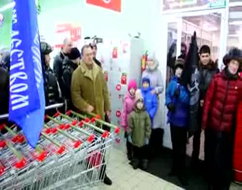 Рождественский флэшмоб в Алексеевском