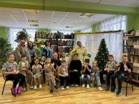Детская библиотека устроила новогодний квест для учеников первого класса