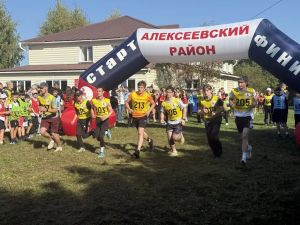 В Алексеевском районе прошёл «Кросс нации — 2026»