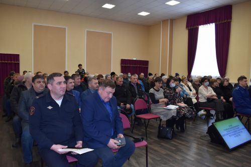 В Большеполянском сельском поселении подвели итоги года