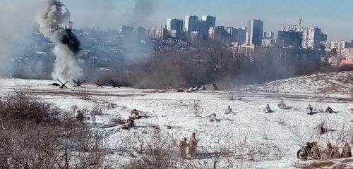 Алексеевцы приняли участие в реконструкции Сталинградской битвы
