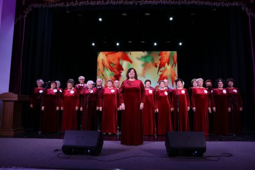 В Алексеевском в День пожилого человека прошел праздничный концерт